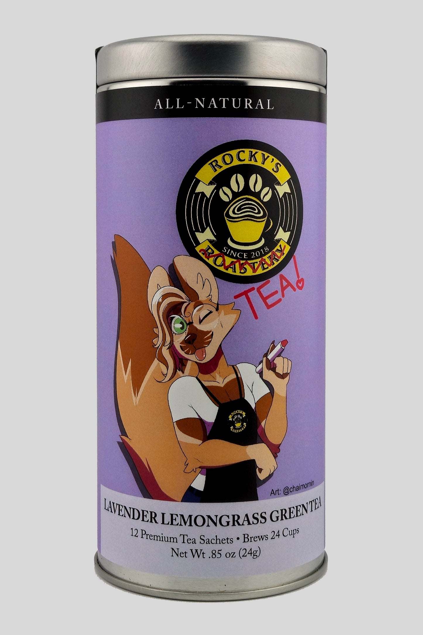 Green Tea - Lavender Lemongrass (12pc tin)