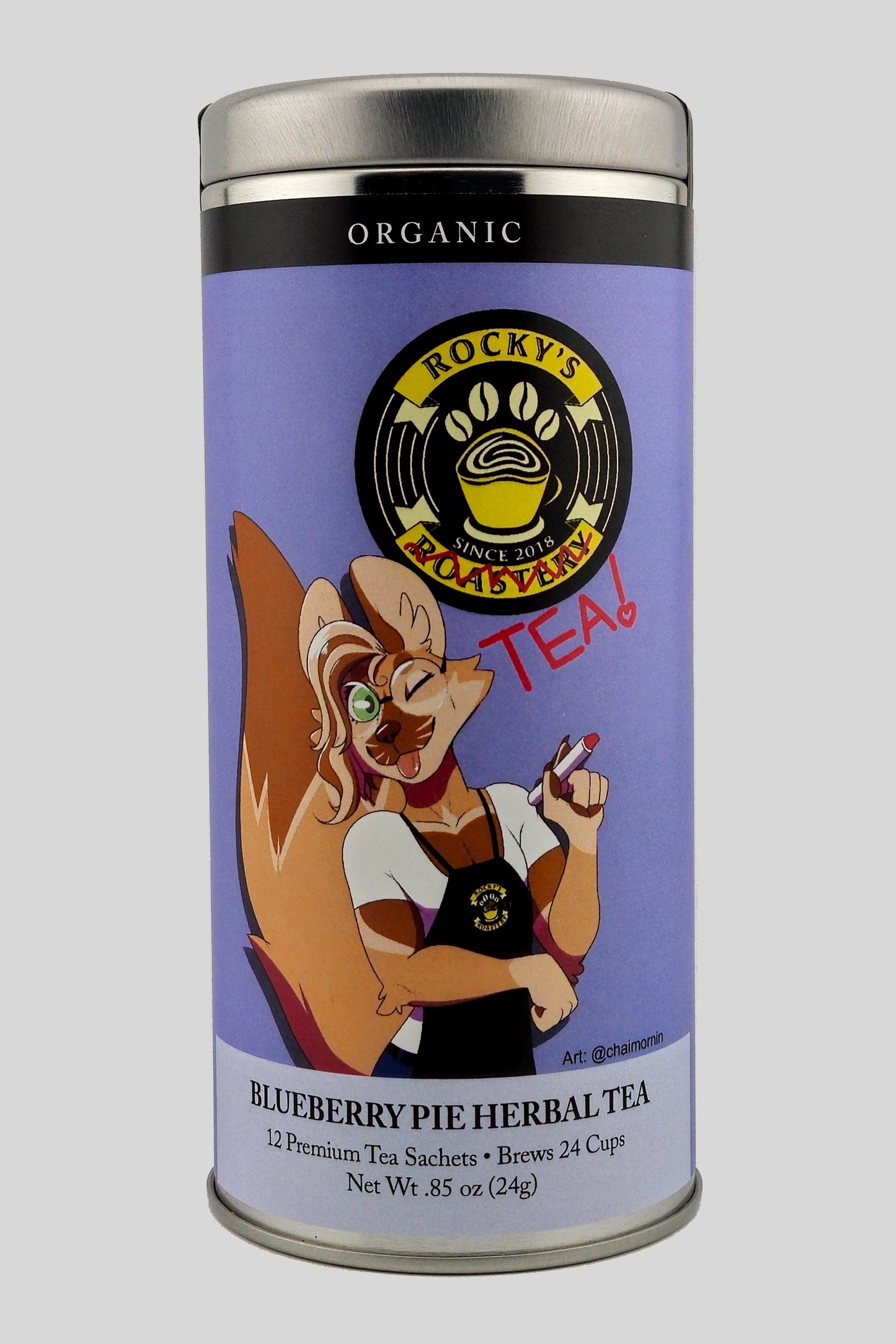 Herbal Tea - Blueberry Pie (12pc tin)