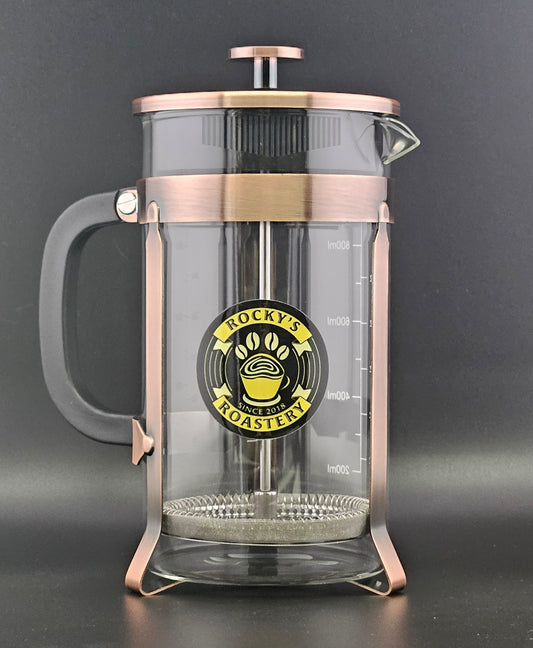 French Press - Vintage Copper