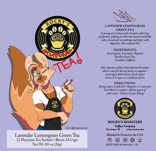 Green Tea - Lavender Lemongrass (12pc tin)